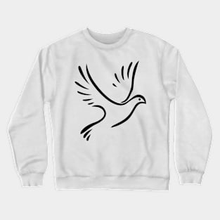 Christian Bird Pigeon Dove Crewneck Sweatshirt